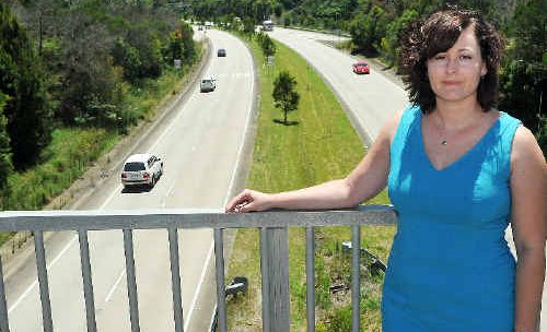 Safe Highway campaigner, Dr Kristen Hoy. Safe Highway campaigner, Dr Kristen Hoy.